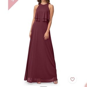 Azazie Genesis in Cabernet Size A16